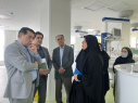 رئیس دانشگاه علوم پزشکی اراک روند خدمت رسانی در بیمارستان سینا رضایی آشتیانی را بررسی کرد