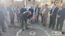 ‌ آیین کلنگ زنی مرکز خدمات جامع سلامت گاوخانه