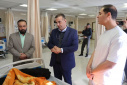بازدید نوروزی نماینده مجلس و رئیس دانشگاه علوم پزشکی از بیمارستان آیت‌الله خوانساری