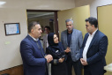 بازدید نوروزی نماینده مجلس و رئیس دانشگاه علوم پزشکی از بیمارستان آیت‌الله خوانساری