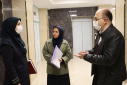 رصد روند خدمت‌رسانی در ایام نوروز با بازدید از بخش‌های بیمارستان آیت الله خوانساری