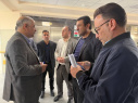 بازدید سرپرست مرکز هماهنگی امور اقتصادی وزارت بهداشت از مرکز آموزشی درمانی حضرت ولیعصر(عج)
