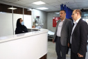 بازدید رییس دانشگاه علوم پزشکی اراک از مرکز آموزشی درمانی امیرالمومنین(ع)