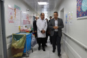 بازدید رییس دانشگاه علوم پزشکی اراک از بیمارستان سینا رضایی آشتیانی