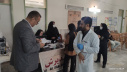 بازدید رییس دانشگاه علوم پزشکی اراک از موکب سلامت شهدای دانشگاه علوم پزشکی اراک
