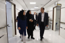 بازدید رییس دانشگاه علوم پزشکی اراک از مرکز آموزشی درمانی آیت‌الله خوانساری