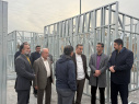 بازدید میدانی رئیس دانشگاه علوم پزشکی اراک از پروژه‌های عمرانی مجتمع دانشگاهی پیامبر اعظم(ص)