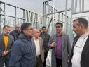 بازدید میدانی رئیس دانشگاه علوم پزشکی اراک از پروژه‌های عمرانی مجتمع دانشگاهی پیامبر اعظم(ص)