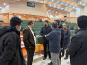 بازدید رئیس دانشگاه علوم پزشکی اراک از روند بازسازی سلف غذاخوری و سالن اجتماعات شهدای دانشجو