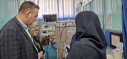 بازدید رییس دانشگاه علوم پزشکی اراک از بیمارستان امیرالمومنین(ع)