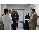 بازدید رییس دانشگاه علوم پزشکی اراک از بیمارستان زنان و زایمان سینا رضایی آشتیانی