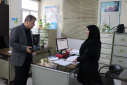 بازدید جانشین رئیس دانشگاه علوم پزشکی اراک در ستاد نوروزی از حوزه سلامت شهرستان شازند