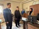بازدید جانشین رییس دانشگاه علوم پزشکی اراک در ستاد نوروزی از مرکز بهداشت شهرستان آشتیان