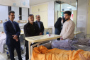 بازدید جانشین رییس دانشگاه علوم پزشکی اراک در ستاد نوروزی از بیمارستان امام سجاد(ع) شهرستان آشتیان