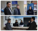بازدید جانشین رئیس دانشگاه علوم پزشکی اراک از مرکز آموزشی درمانی امیرالمومنین(ع)