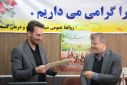 مراسم تکریم و معارفه رئیس شبکه بهداشت و درمان کمیجان برگزار شد