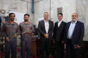 تجلیل رئیس دانشگاه علوم پزشکی اراک از تلاشگران حوزه خدمات ستاد