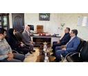 دیدار معاون توسعه مدیریت و منابع دانشگاه علوم پزشکی اراک با فرماندار فراهان