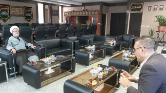 دیدار رئیس دانشگاه علوم پزشکی اراک با رئیس کل دادگستری استان مرکزی به مناسبت هفته قوه قضائیه