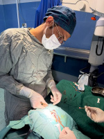 برای نخستین بار در استان مرکزی؛ انجام موفق جراحی فوق تخصصی استرابیسم در بیمار مبتلا به «دوان رتراکشن سندرم» در بیمارستان امیرکبیر اراک
