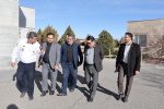بازدید رییس دانشگاه علوم پزشکی اراک از بیمارستان فرهنگ خسروانی فراهان