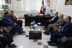 دیدار رییس دانشگاه علوم پزشکی اراک با رییس سازمان مدیریت و برنامه‌ریزی استان مرکزی