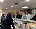 بازدید رییس دانشگاه علوم پزشکی اراک از بیمارستان امام صادق(ع) دلیجان