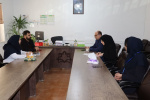نشست هم اندیشی جانشین رئیس دانشگاه علوم پزشکی اراک در ستاد نوروزی با مسئولین شبکه بهداشت و درمان محلات