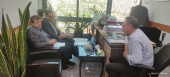 دیدار رئیس دانشگاه علوم پزشکی اراک با مشاور اجرایی معاونت بهداشت وزارت بهداشت