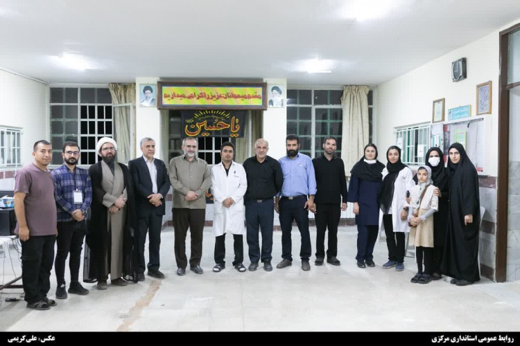 موکب سلامت شهر توره آماده خدماترسانی به زائران اربعین