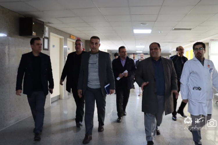 بازدید سرپرست دانشگاه علوم پزشکی اراک از مجتمع بیمارستانی امیرالمومنین(ع) و نشست بررسی راهاندازی اتاقهای VIP +فیلم