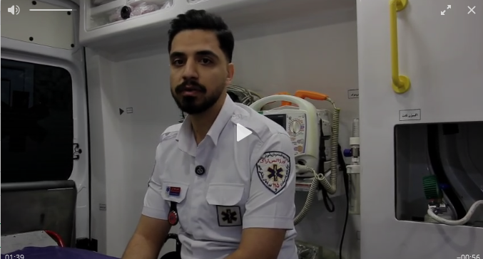 زایمان موفق نوزاد پسر در آمبولانس اورژانس